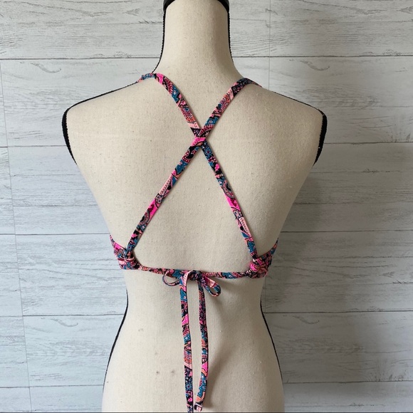 Push Up Swim Top Pink Sz 36C - Picture 5 of 8